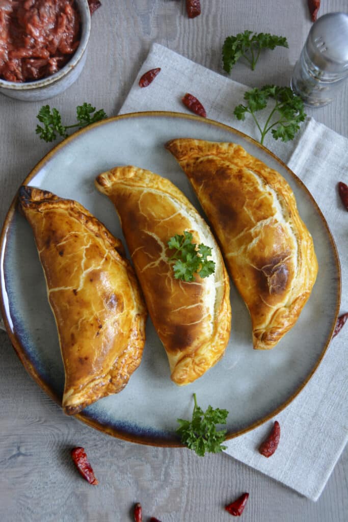 empanadas à la mexicaine jarret boeuf à effilocher O'guste fournisseur viandes surgelees