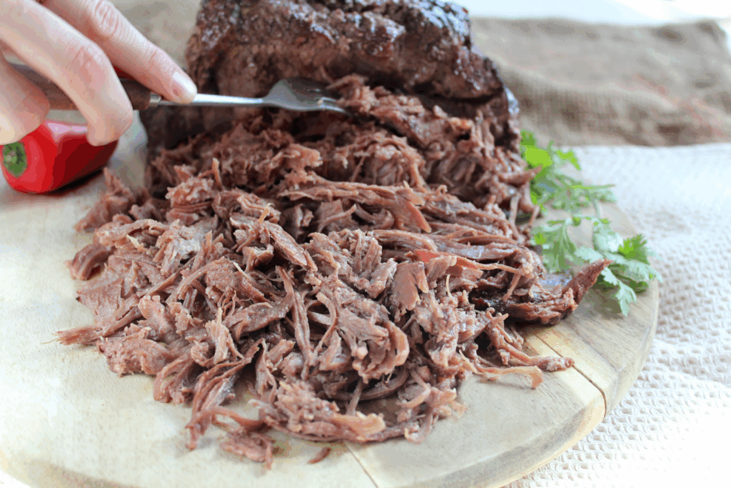 viande o'guste fournisseur viandes jarret de boeuf à effilocher