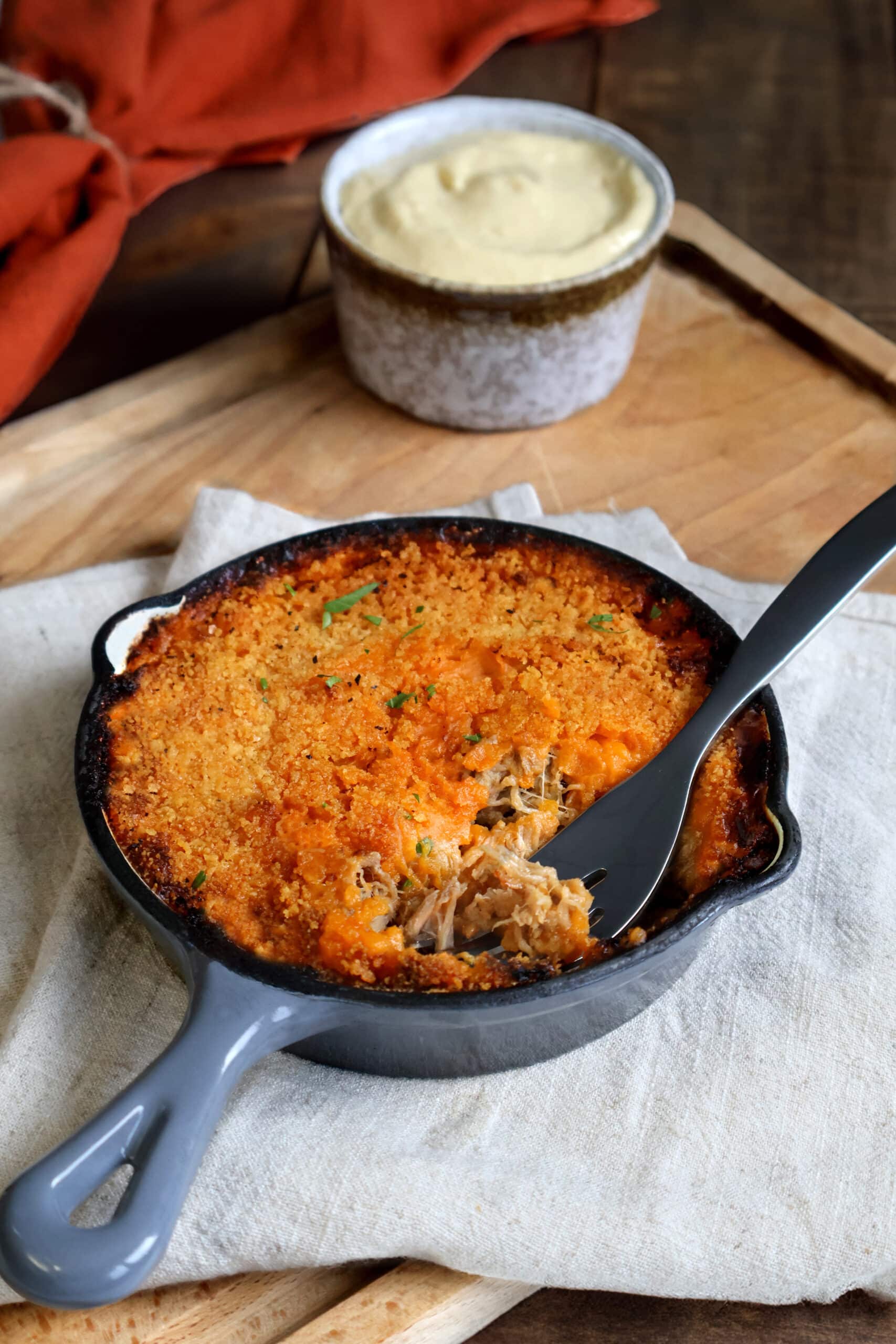 Lire la suite à propos de l’article PARMENTIER DE VEAU AU CAJUN