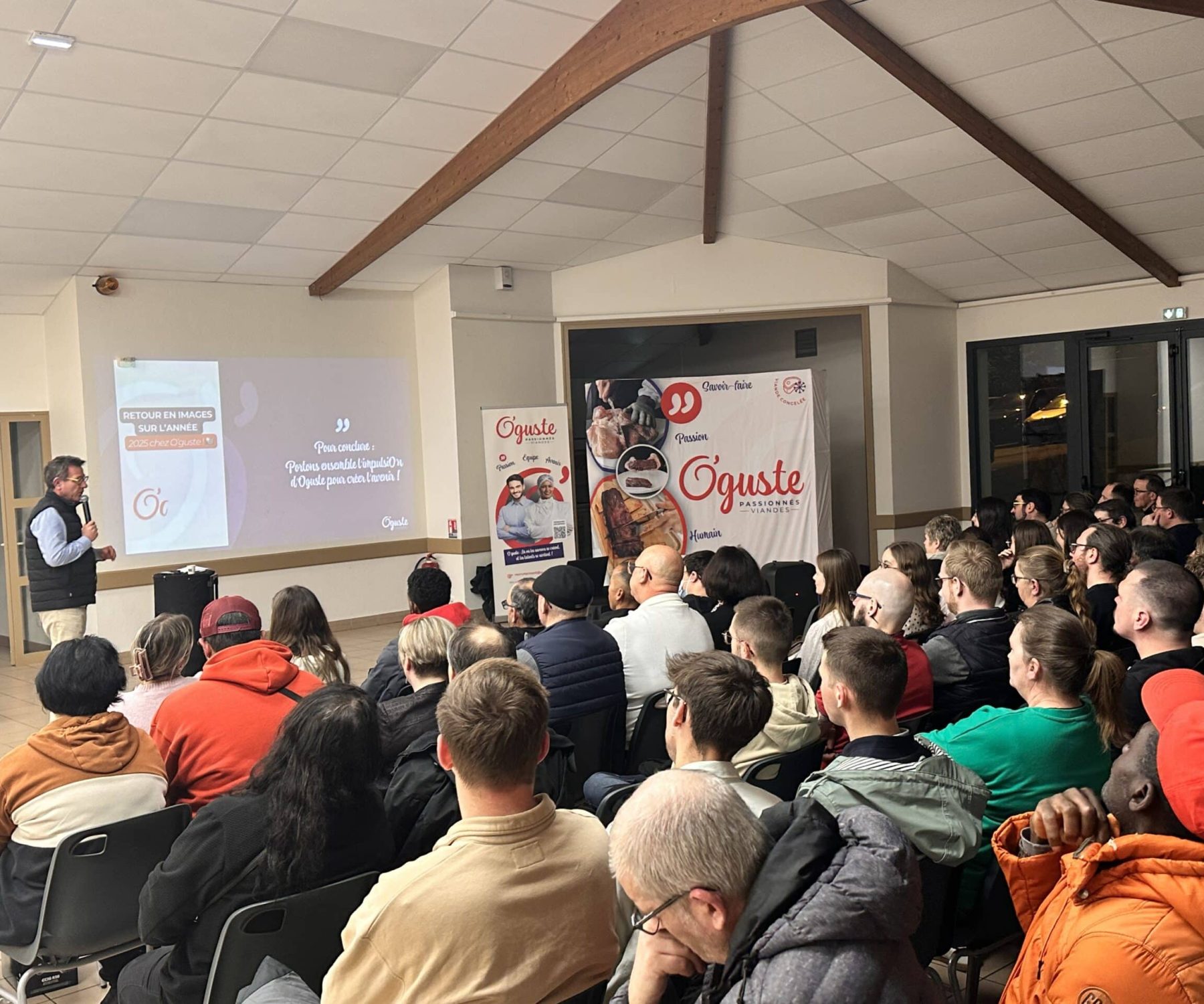 Moment equipe O'Guste fournisseur agro alimentaire professionnel