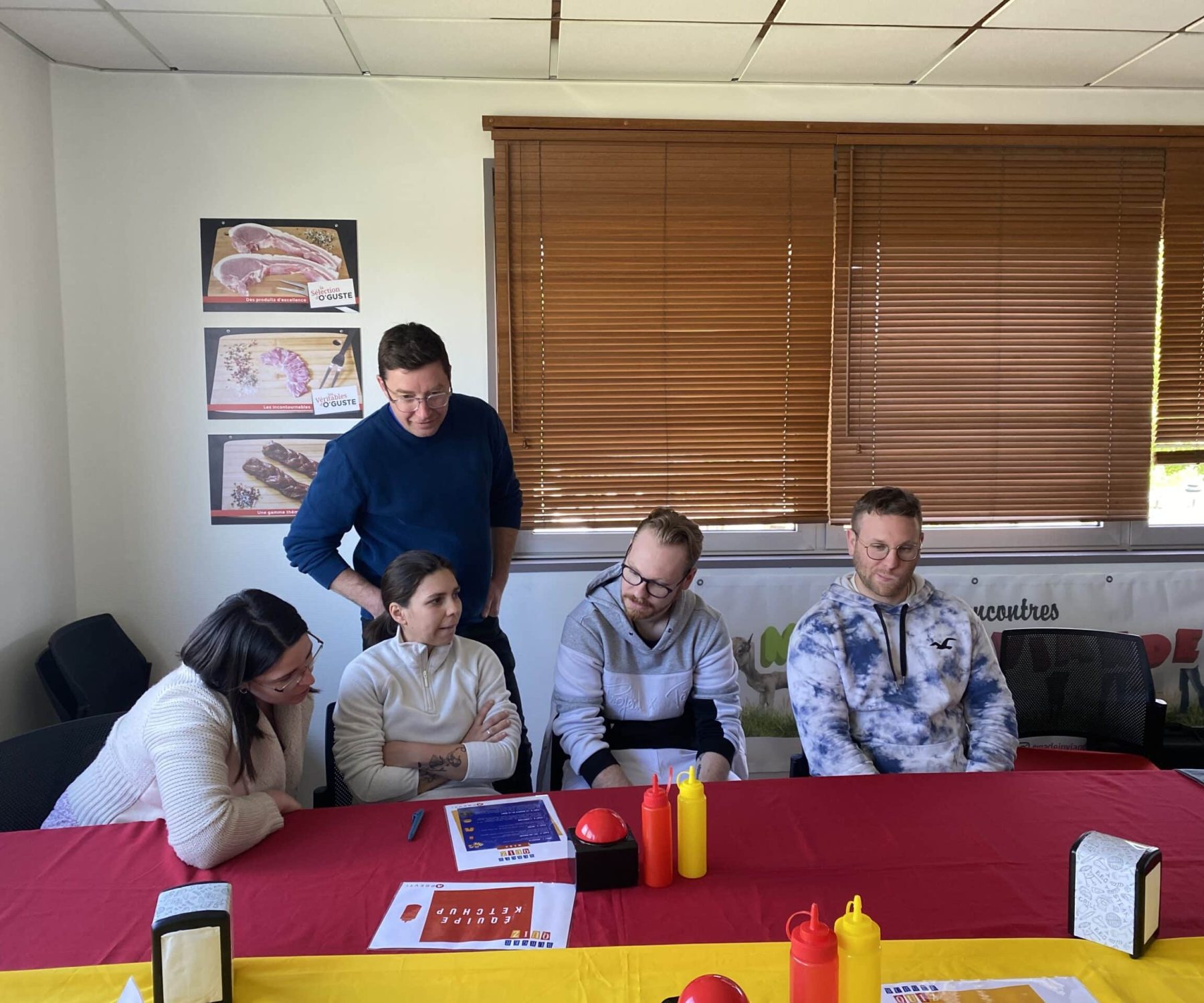 Quizz equipe O'Guste fournisseur agro alimentaire professionnel